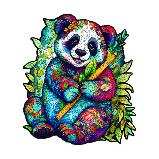 Irregular-Shaped Puzzle â A3 Size (33Ã43cm), 210-Piece Design, 4mm Thickness, Compact Packaging(Flute Panda).