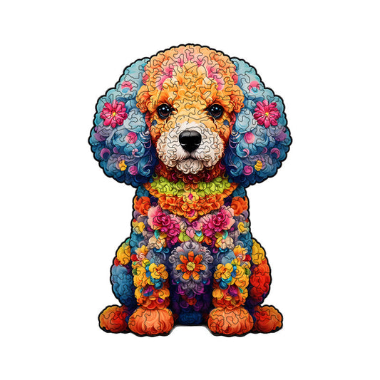 Irregular-Shaped Puzzle â A3 Size (33Ã43cm), 210-Piece Design, 4mm Thickness, Compact Packaging(Petal Teddy).