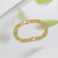 Gold Vintage Hollow Butterfly Metal Chain Bracelet - Premium Copper High-End Designer Intricate Jewelry