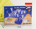 Blue Kids Balance Spaceman Stacking Toy - 48 Astronaut Figures Balance Tree Game with Punishment Wheel & Dice - Parent-Child Interactive Tabletop Game for Boys Girls Ages 3-8