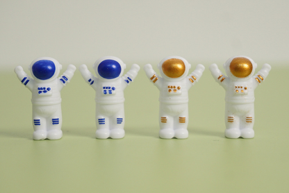 Blue Kids Balance Spaceman Stacking Toy - 48 Astronaut Figures Balance Tree Game with Punishment Wheel & Dice - Parent-Child Interactive Tabletop Game for Boys Girls Ages 3-8