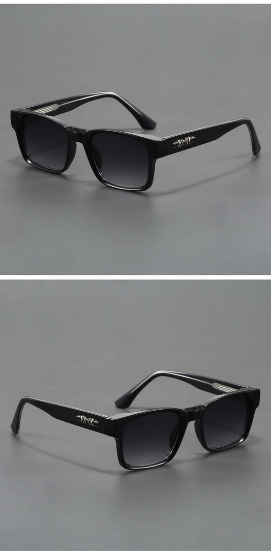 Black Trendy Oversized Lightweight Blue Light Blocking Sunglasses for Men - Anti-Fog, Photochromic, and UV Protection