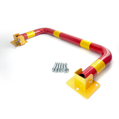 Arch Parking Barrier Fold Down Vehicle Security Locker Keyed Alike.