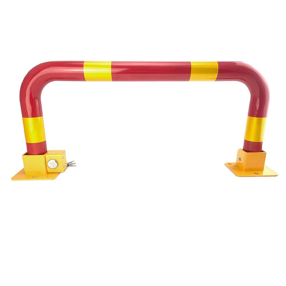 Arch Parking Barrier Fold Down Vehicle Security Locker Keyed Alike.