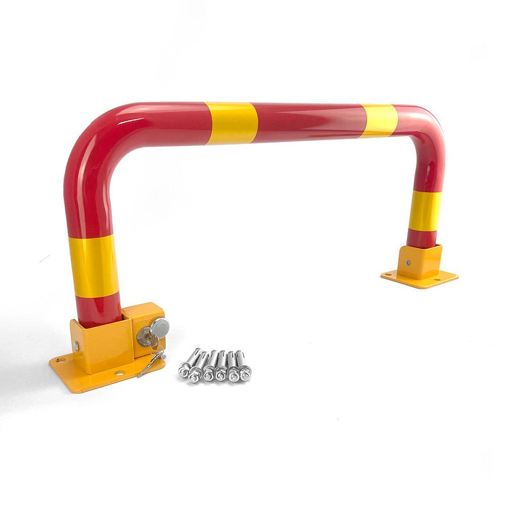 Arch Parking Barrier Fold Down Vehicle Security Locker Keyed Alike.
