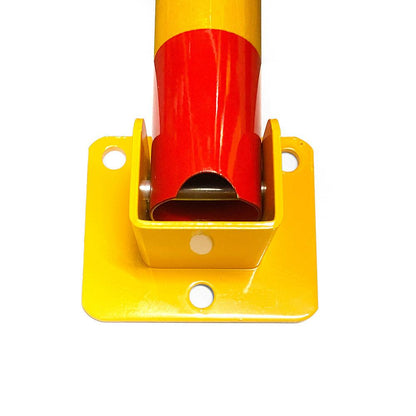 Arch Parking Barrier Fold Down Vehicle Security Locker Keyed Alike.