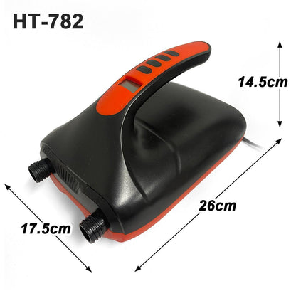 Electric 20PSI HT-782 High Pressure SUP Electric Air Pump 12V DC Paddle Board.