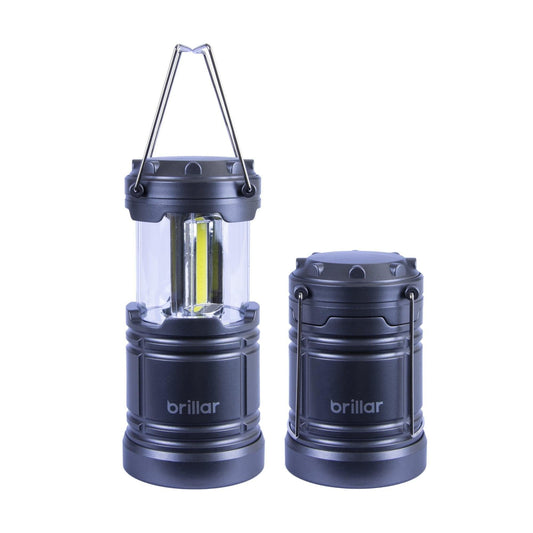 Brillar Pop-up Lantern - Gunmetal.