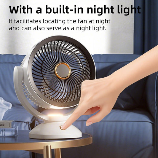 2000mAh RECHARGEABLE FAN.