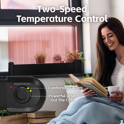 2200W Graphene Floor Electric Heater â Fast Heating, Energy-Efficient, Portable Indoor Heater.