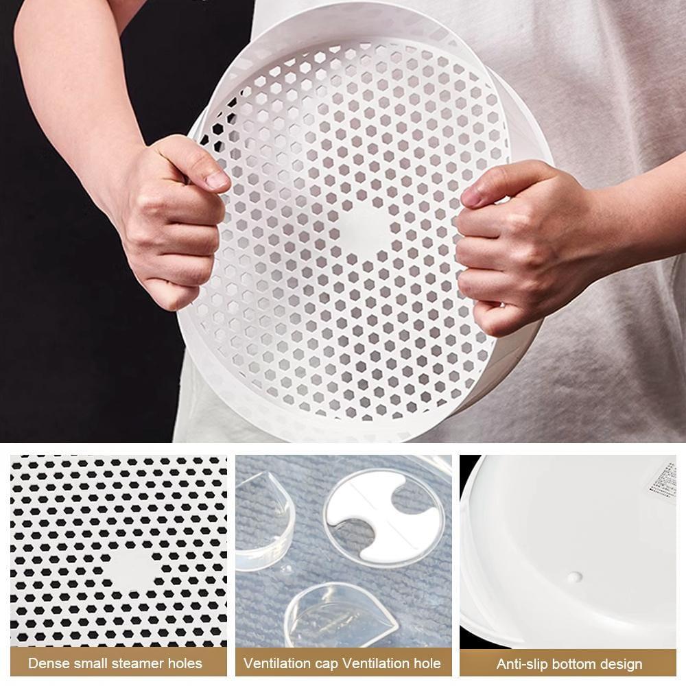 2 Tier Microwave Steamer.