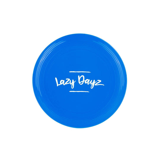 28cm Lazy Dayz Jumbo Neon Beach Frisbee - Blue.