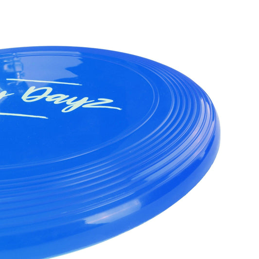 28cm Lazy Dayz Jumbo Neon Beach Frisbee - Blue.
