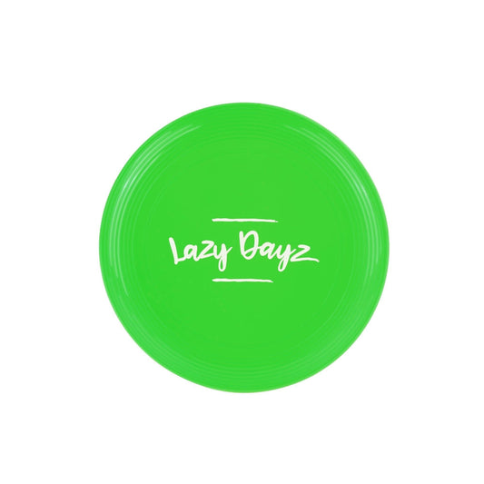 28cm Lazy Dayz Jumbo Neon Beach Frisbee - Green.