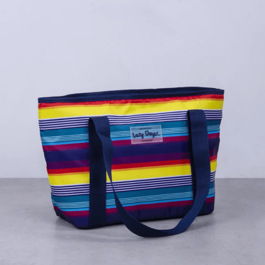 6L Food Safe Insulated Jumbo Cooler Tote - Rainbow.