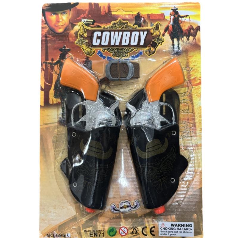 COWBOY GUN & HOLSTER PLAY SET.