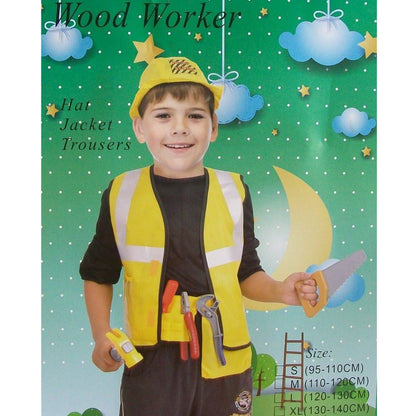 Boys costume wood worker.