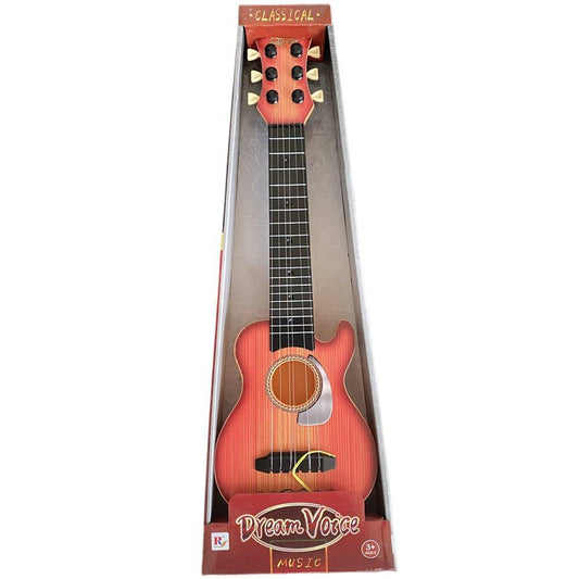Toy guitar.