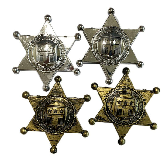 PLASTIC SHERIFF BADGE.