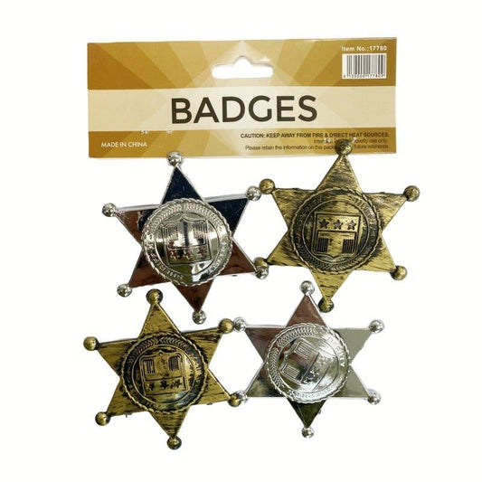PLASTIC SHERIFF BADGE.