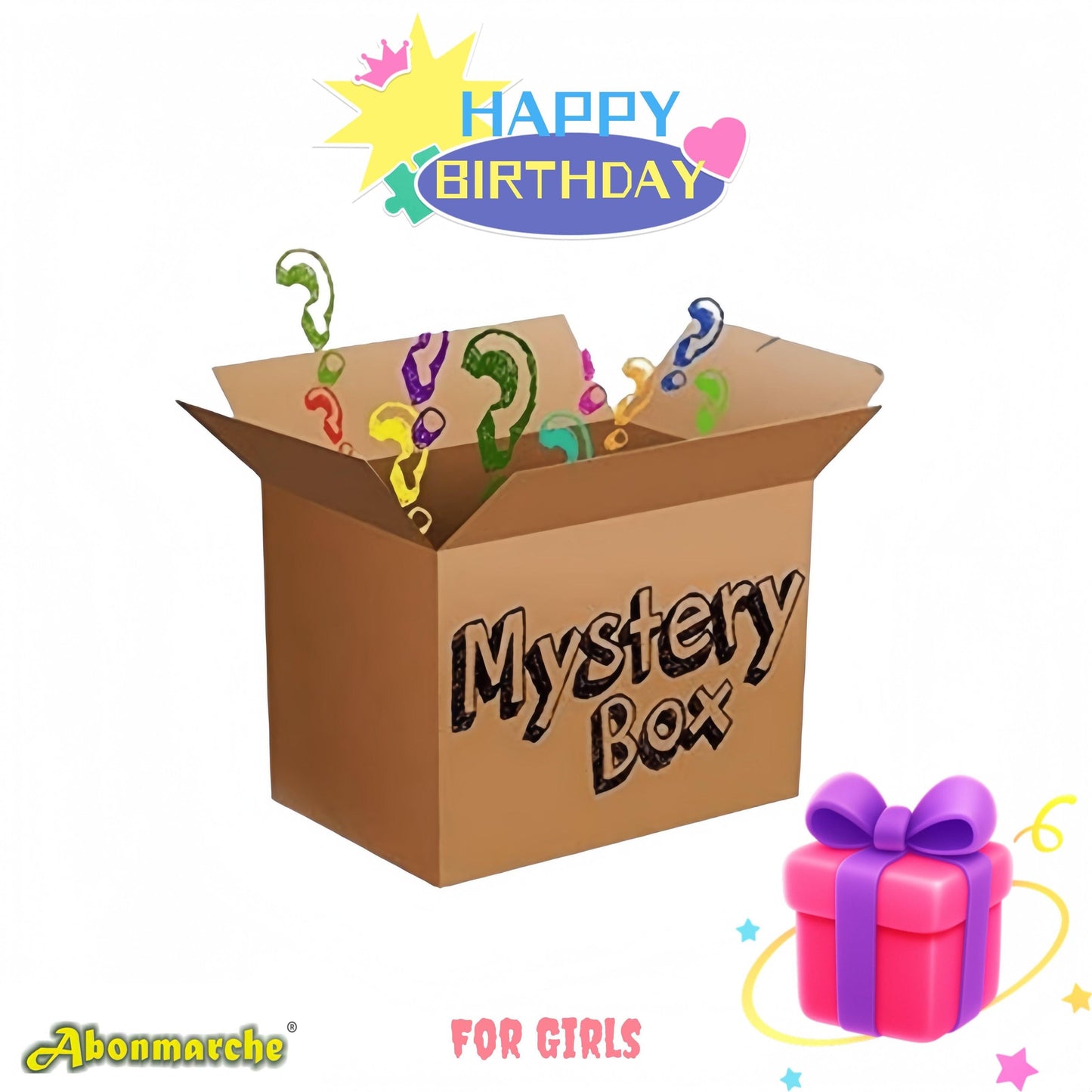 Mystery Box - BIG SURPRISE- Girl's Birthday.