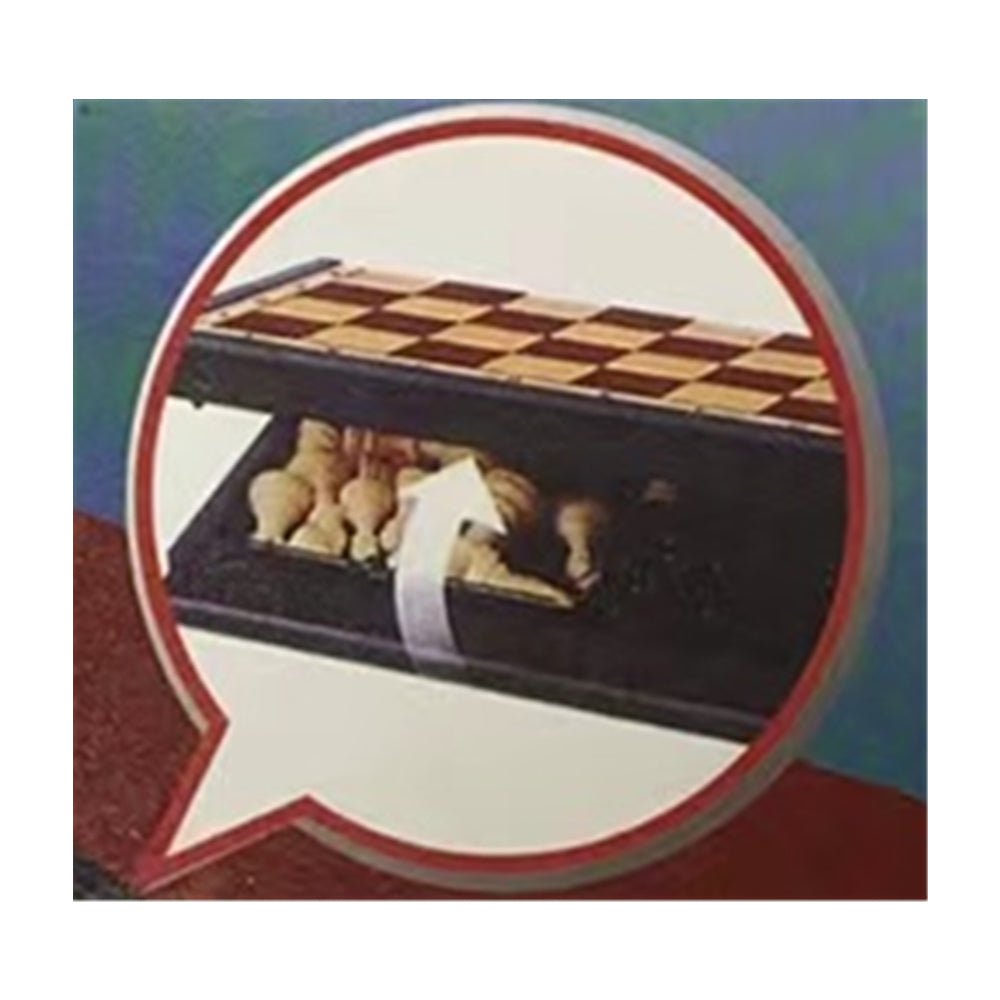 Chess game set with magnet box - Black and white.