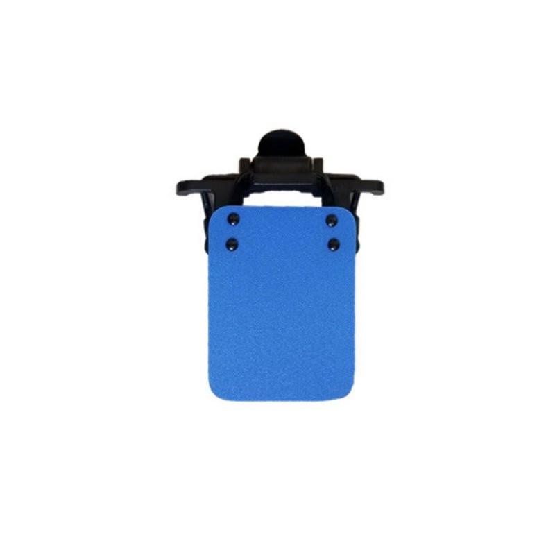 ISSF Flip-Up Eyeshield Sport Shooting Eye Shield Aim Blocker Targeting Sight Cover Blinding - Yellow-Horizontal 4x3cm.