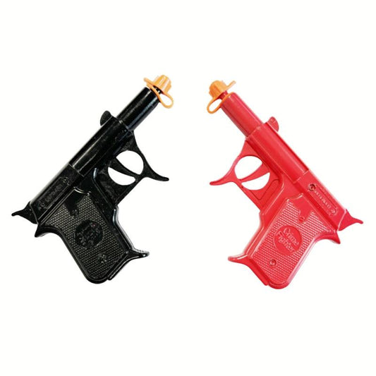 2 PCs of Diecast metal spud gun pack red + black - 1 Red+1 Black.