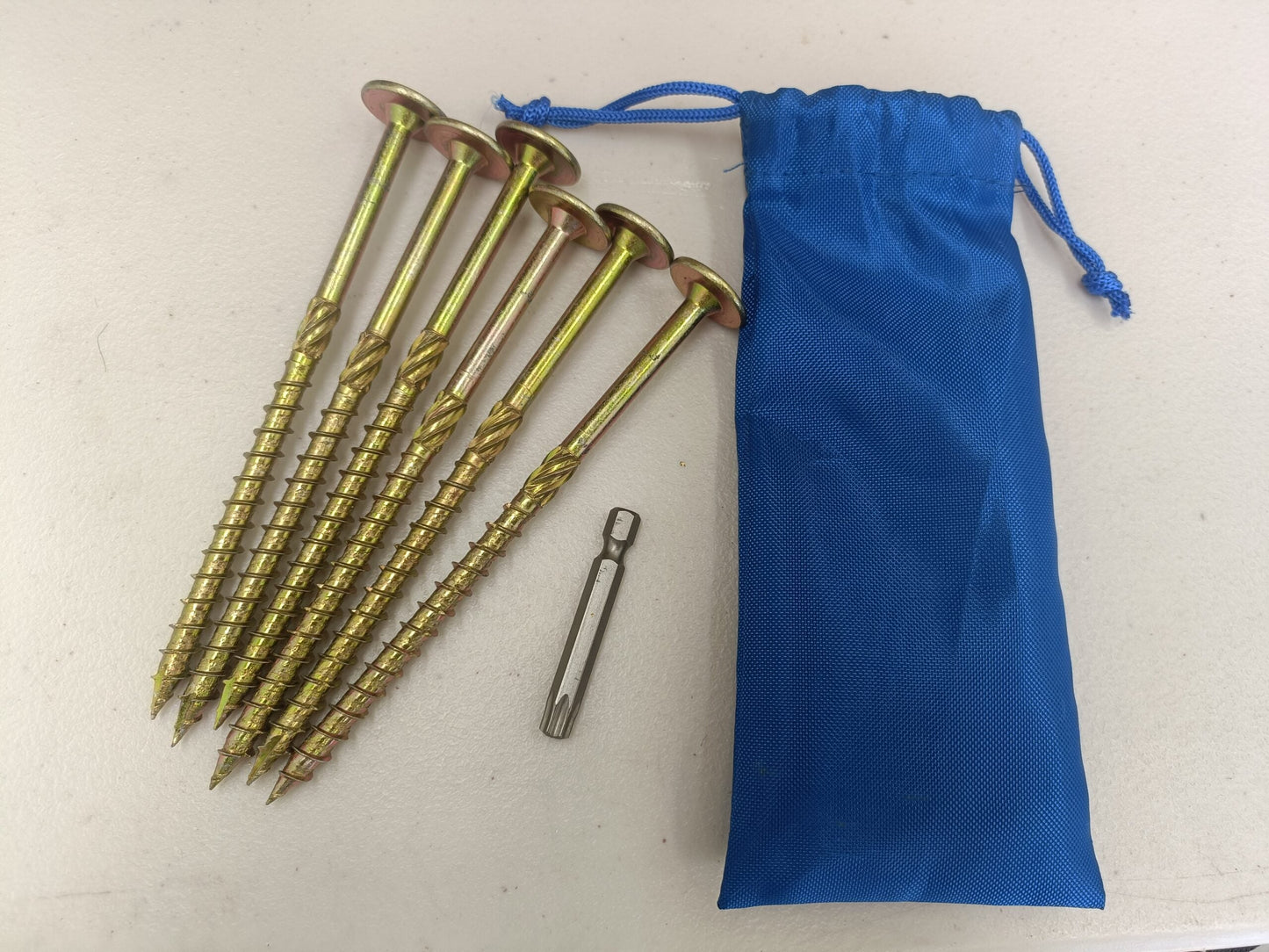 Mat Screw Kit (6 pack with bit).