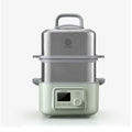 BUYDEEM Double Tier 10L Electric One Touch Digital Multifunctional Food Steamer.