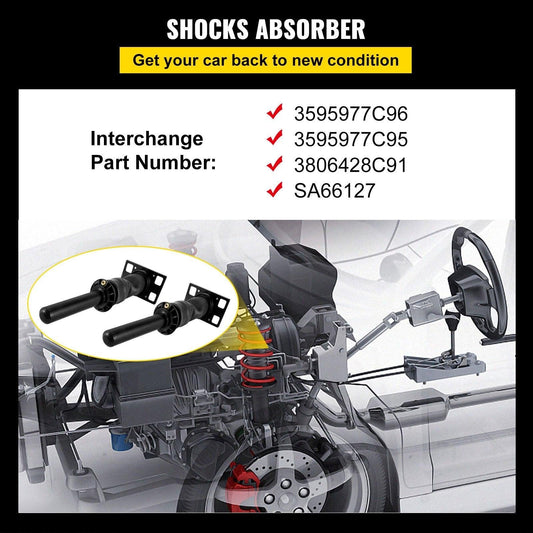2PCS Cab Shock Absorber International Prostar 2008+ 3595977C95 3595977C96.