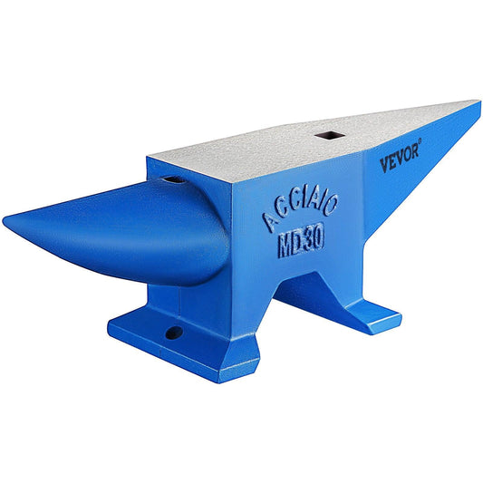 Pro Horn Anvil , 30KG/66.1LBS Weight Steel Anvil Blacksmith Blacksmith Anvil, Portable Rugged Cast Iron Anvil Blacksmith Anvil Stable Workbench Blacksmith Forge Anvil Tool.