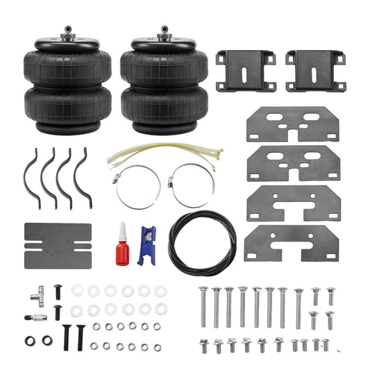 Air Bag Suspension Kit, Air Springs Suspension Bag Kit Compatible with 1999-2004 Ford F250/F350 2WD 4WD, 2008-2010 Ford F250/F350 2WD 4WD, 5000 lbs Loading, 5 to 100 PSI.