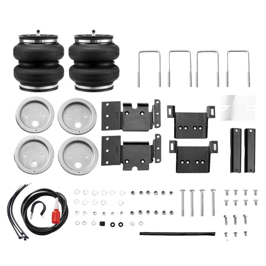 Air Bag Suspension Kit, Air Springs Suspension Bag Kit Compatible with 2011-2019 Chevrolet Silverado 2500/3500HD and GMC Sierra 2500/3500HD 4WD RWD, 5000 lbs Loading, 5 to 100 PSI.