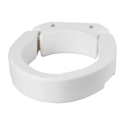 Raised Toilet Seat, 136.1 kg Load Capacity, 88.9 mm Lift Height, Commode Elevated Toilet Seat Riser with Enlarged Opening for Seniors, Elderly, Handicap, Disabled, Adults, Fits Elongated Bowl