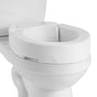 Raised Toilet Seat, 136.1 kg Load Capacity, 88.9 mm Lift Height, Commode Elevated Toilet Seat Riser with Enlarged Opening for Seniors, Elderly, Handicap, Disabled, and Adults, Fits Round Bowl