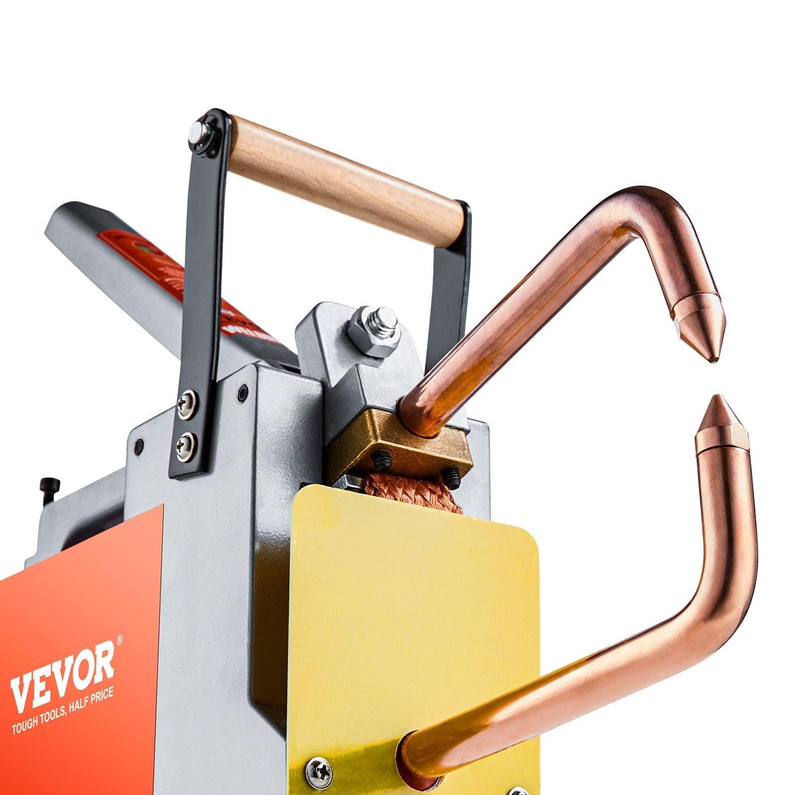 Portable Spot Welder, 1/8-inch Thick Spot Welder Machine with 8KVA Input Capacity, Handheld Welding Tip Gun Metal Sheet Spot Welding Machine for Carbon Steel, Aluminum Sheet.