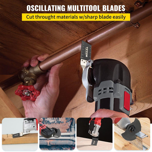 Oscillating Multi Tool Saw Blades Multi Tool Blades 50PCS for Wood Metal.