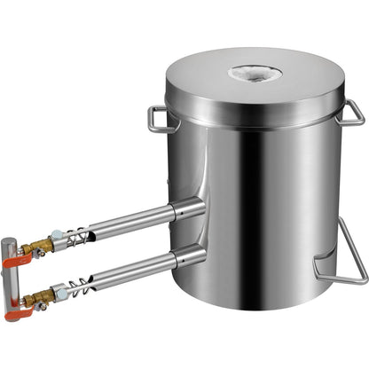 12KG Propane Smelting Furnace Kit Melting Furnace Double Burners 2700℉