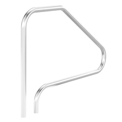 Pool Handrail 46 x 37 inch Stainless Steel (Pre-built) for Indoor/Outdoor.