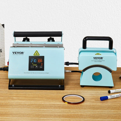 2 in 1 Tumbler and Hat Heat Press Machine Heat Machine for Caps Hats Mugs.