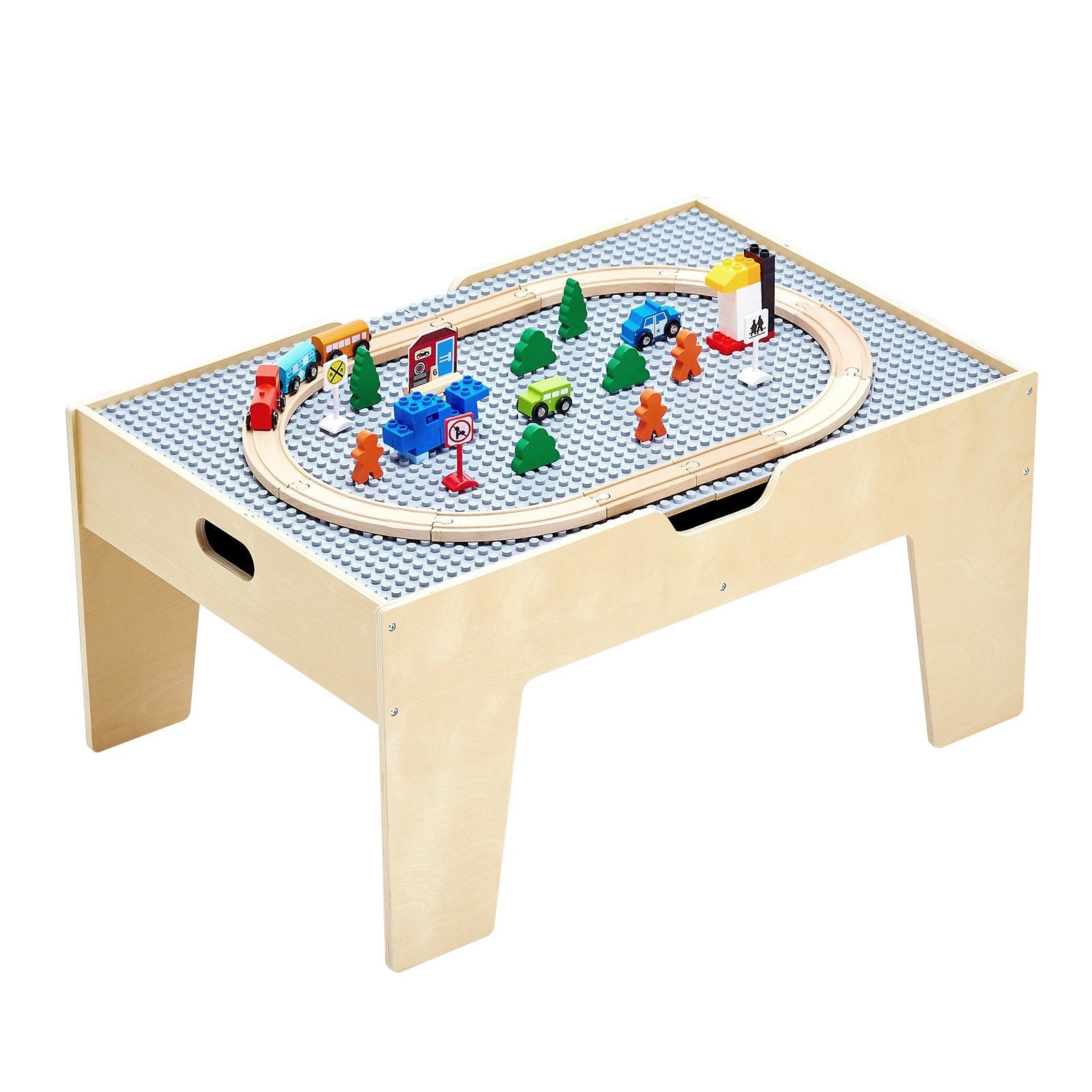 Multi-Purpose Activity Play Table 290 Building Bricks & 30 PCS Accessories.