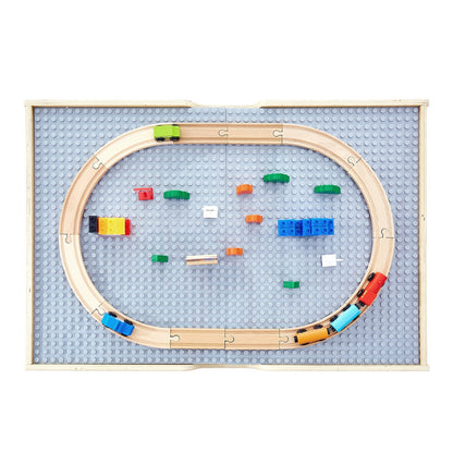Multi-Purpose Activity Play Table 290 Building Bricks & 30 PCS Accessories.