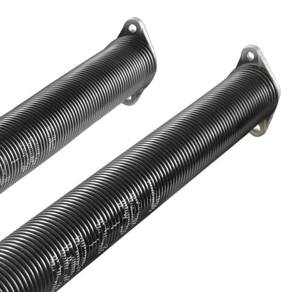 Garage Door Torsion Springs, 16000 Cycles, Pair of 0.25 x 2 x 30inch, Garage Door Springs with Non-Slip Winding Bars, Mounting Tool and Gloves, Electrophoresis Coated, for Replacement.