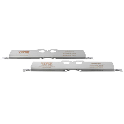 Wheel Alignment Tool, 2-Pack Toe Alignment Toe Plates, Stainless Steel Wheel Alignment Tool Plate, Toe Angle Accurate Measurement, Includes 2 Measuring Tapes & Conversion Chart.