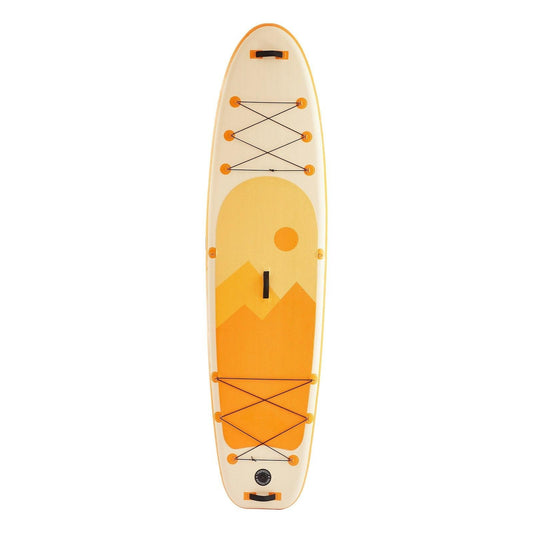 Inflatable Stand Up Paddle Board, 3.53m x 89cm x 15cm Wide Ultra-Light SUP Paddleboard, All Accessories Included, Pump, Paddle, Fin, Backpack, Ankle Leash, Strap, Non-slip Deck for Youth, Adults.