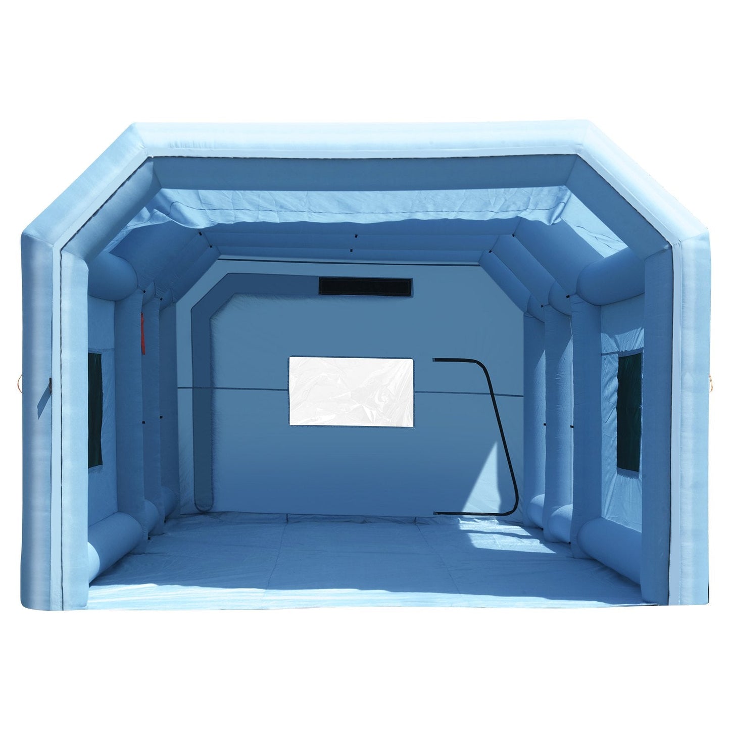 Inflatable Paint Booth 23x13.1x9ft Inflatable Spray Booth 750W+480W Blower