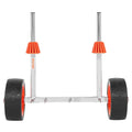 Kayak Cart, 113.4 kg Load Capacity, Canoe Cart Dolly with 19.1 cm Solid Rubber Tires & Kickstand, Assembles & Disassembles Within Seconds, Paddle Board Trolley for Kayaks, Canoes, Paddleboards.