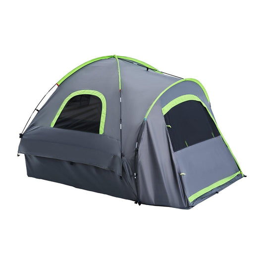 Truck Tent 5.5-6.0ft Waterproof PU2000 Truck Bed Camping Tent 2-3 Person.