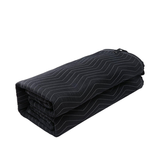 Sound Dampening Blanket, 2438 x 2032 mm Extra Large Studio Grommeted Soundproof Blanket with Grommets, Light Blocker for Door Acoustic Noise Blocking Blanket Studio Sound Absorption Sheet, Black.